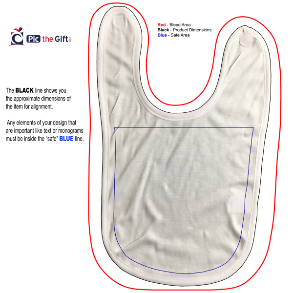 Custom Baby Bib Front