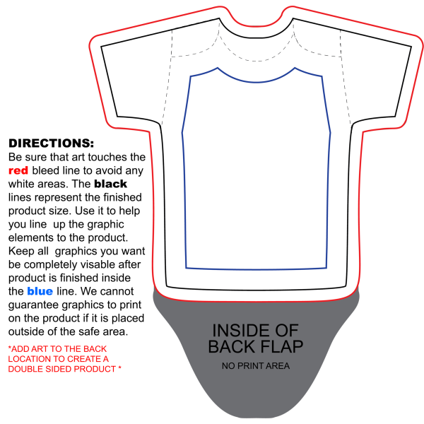 Custom Baby Onesie FRONT, 3-6M