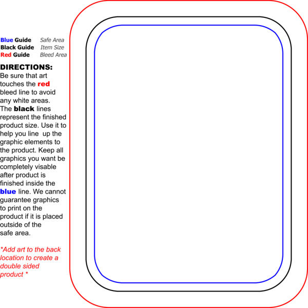 Vapor Baby Blanket Front