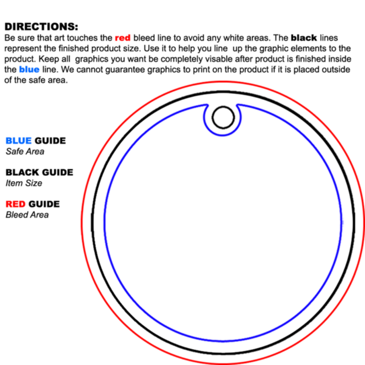 Round Metal Front