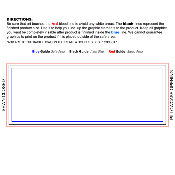 Custom Body Pillow Cover 20.5