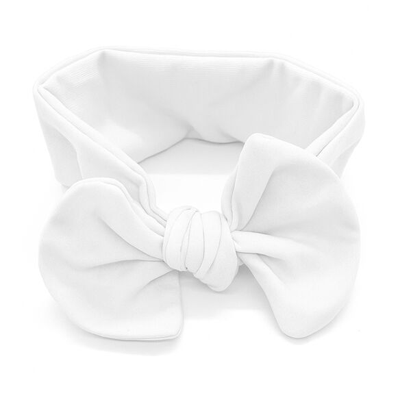 Squared Bow Knotted Baby Headband  Thumbnail