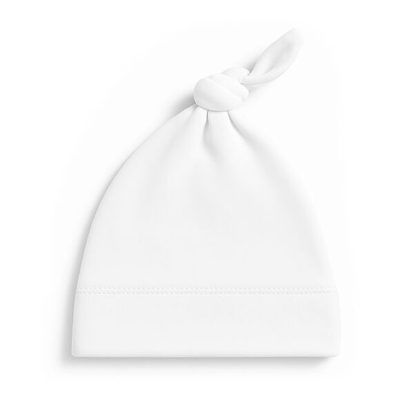 Knotted Baby Beanie Hat - One Size Fits Most Thumbnail