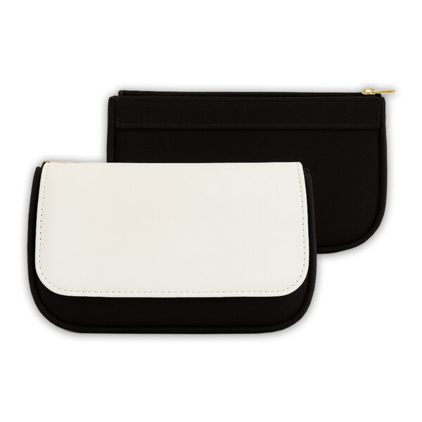 Cosmetic Bag - Canvas - 8.5" x 5.5" - w/ Printable Flap Thumbnail