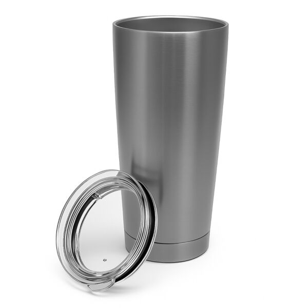 Double Walled Tumbler - Silver - 20oz Thumbnail