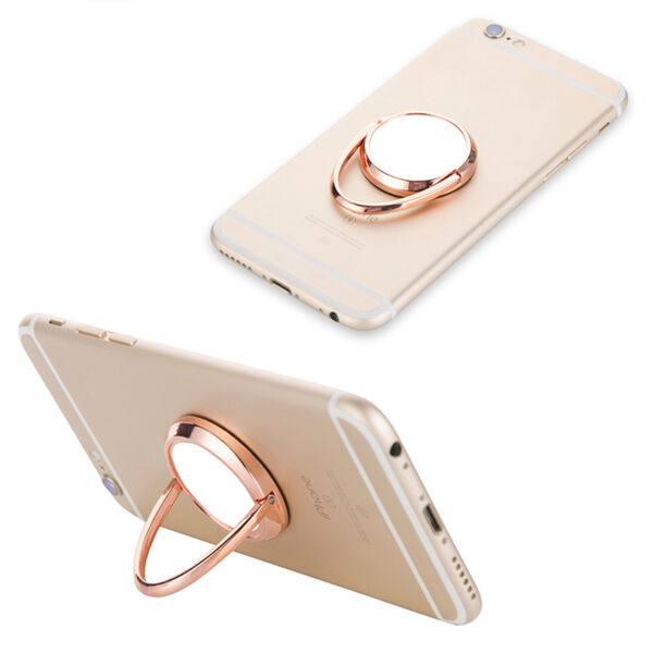 Mobile Phone Finger Ring Stand - Rose Gold Thumbnail