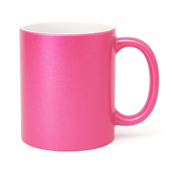 Pink Metallic Ceramic Mug - 11 oz Thumbnail