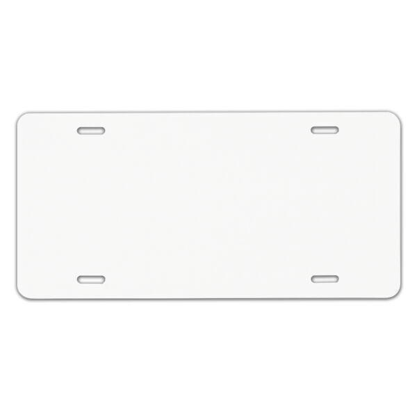 Aluminum License Plate - 6" x 12" Thumbnail