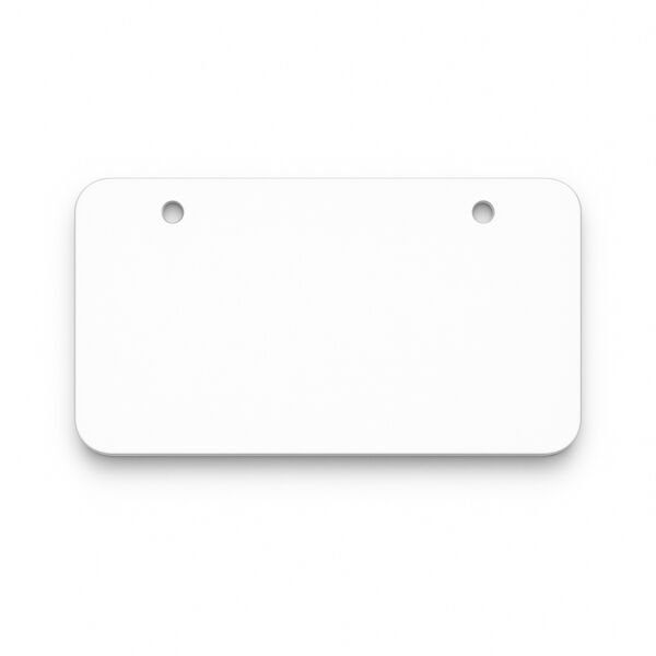 Bicycle License Plate - 3" x 6" Thumbnail