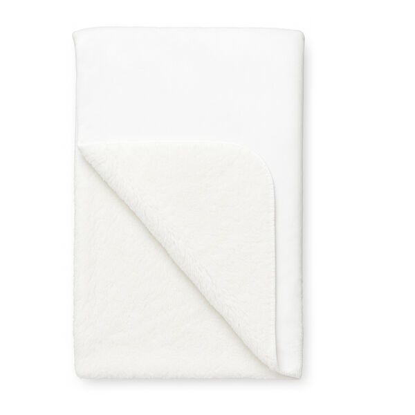 White Sherpa Blanket - 50" x 60" Thumbnail