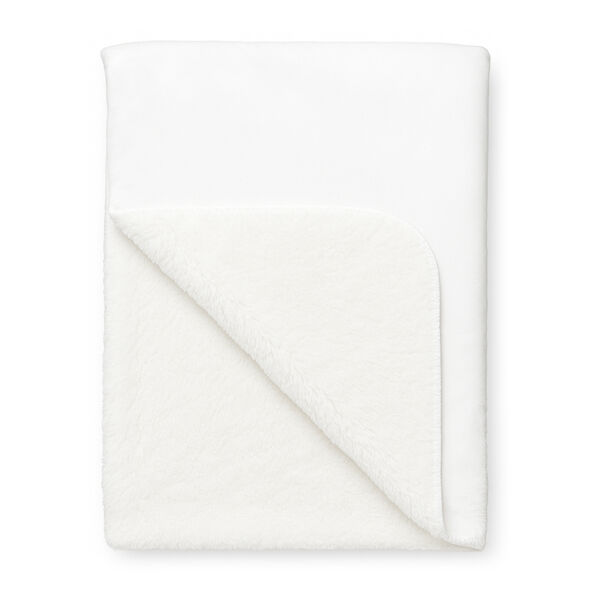 White Sherpa Blanket - 60" x 80" Thumbnail