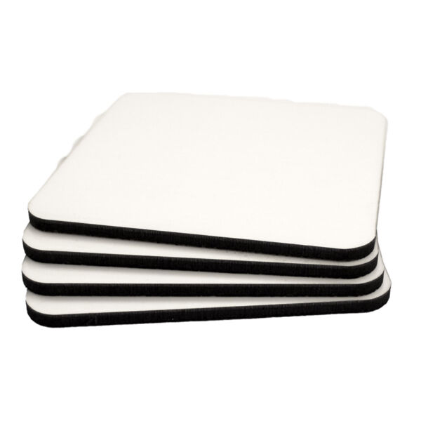 Hardboard Coasters Cork Back - Set of 4  Thumbnail