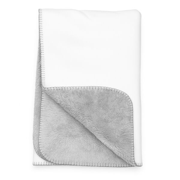 Gray Sherpa Blanket - 60" x 80" Thumbnail