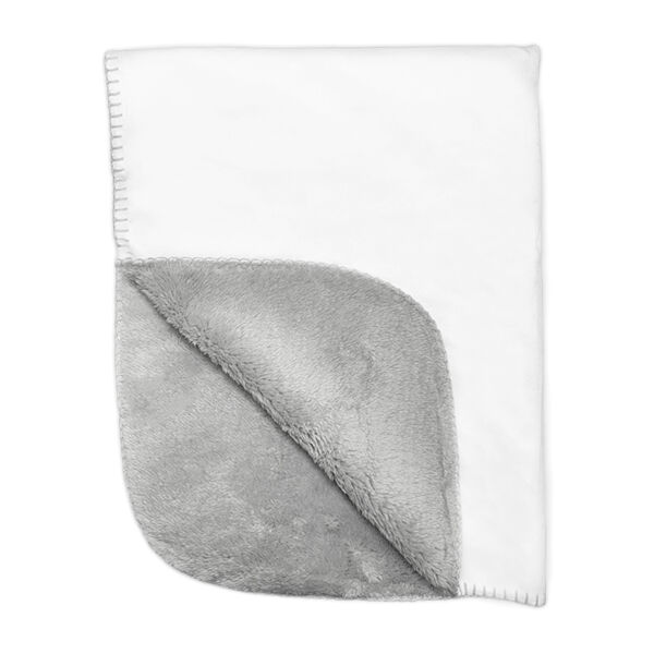 Gray Sherpa Blanket - 30" x 40" Thumbnail