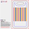 Small Aluminum Luggage Tag with Leather Strap Thumbnail