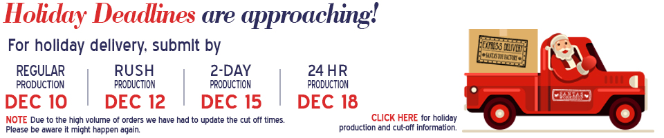 Holiday Schedule